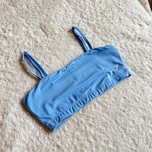 Gymshark Light Blue Bandeau Sports Bra